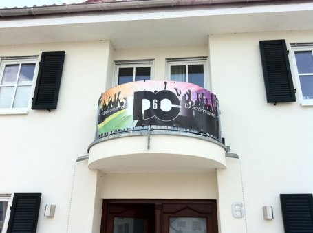 Partyplakat zum Tanz in den Mai im DC6 mit DJ Schönhousen